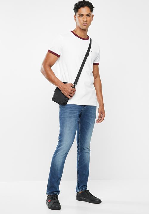 Tommy Hilfiger - Tjm solid ringer tee - white