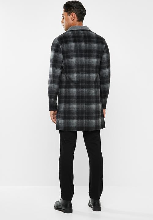 Jack & Jones - J-price wool coat - grey