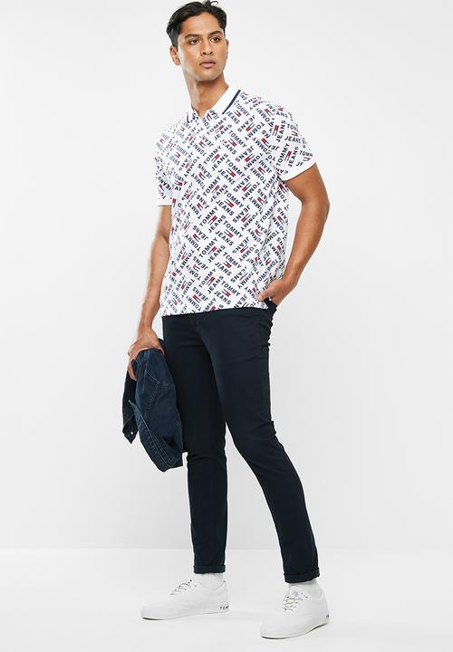 Tommy Hilfiger - Tjm allover print polo - multi