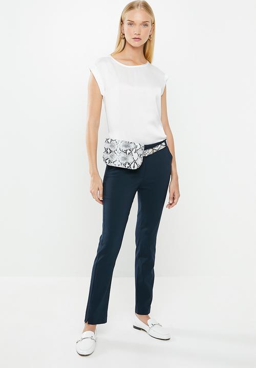 MANGO - Short sleeve tee - off white