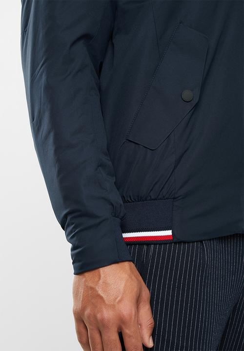 Tommy Hilfiger - Stretch harrington jacket - navy