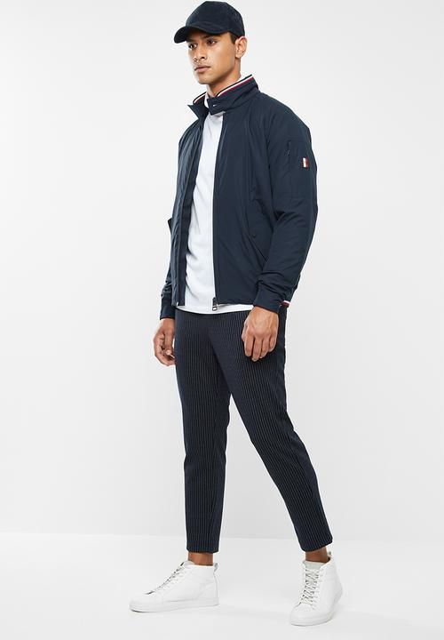 Tommy Hilfiger - Stretch harrington jacket - navy