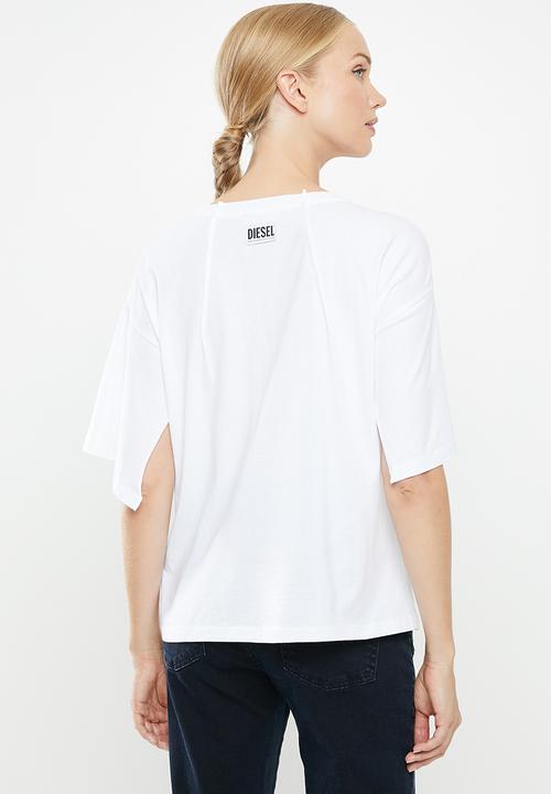 Diesel  - D-dasha abito T-shirt - white
