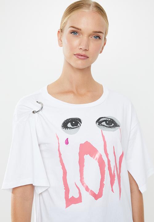 Diesel  - D-dasha abito T-shirt - white