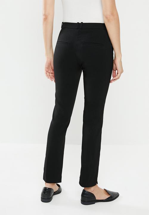 MANGO - Cola trousers - black