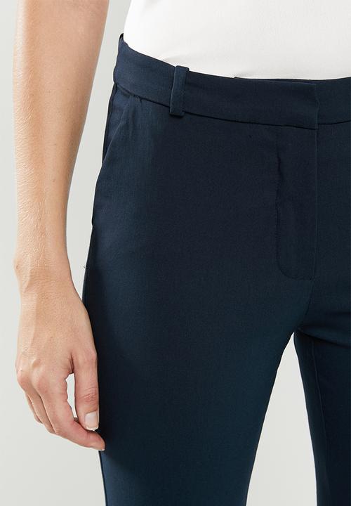 MANGO - Cola trousers - navy