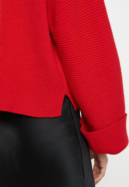 MANGO - Botoni jersey - red