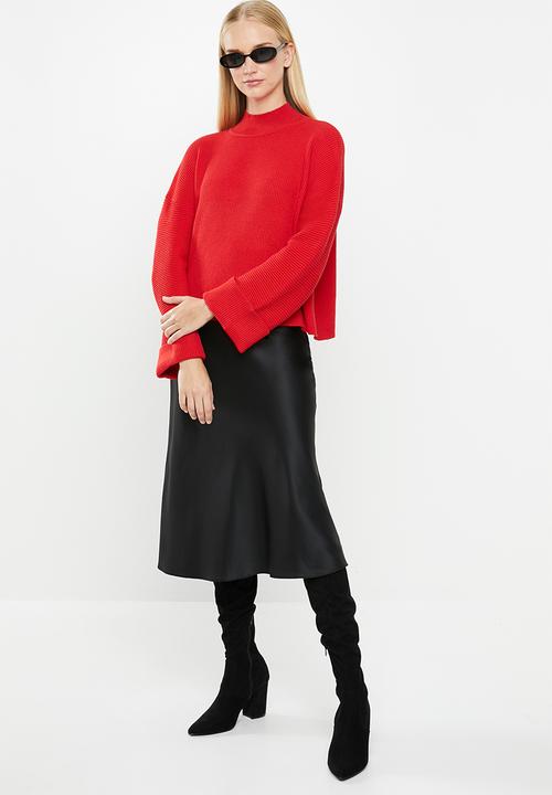 MANGO - Botoni jersey - red