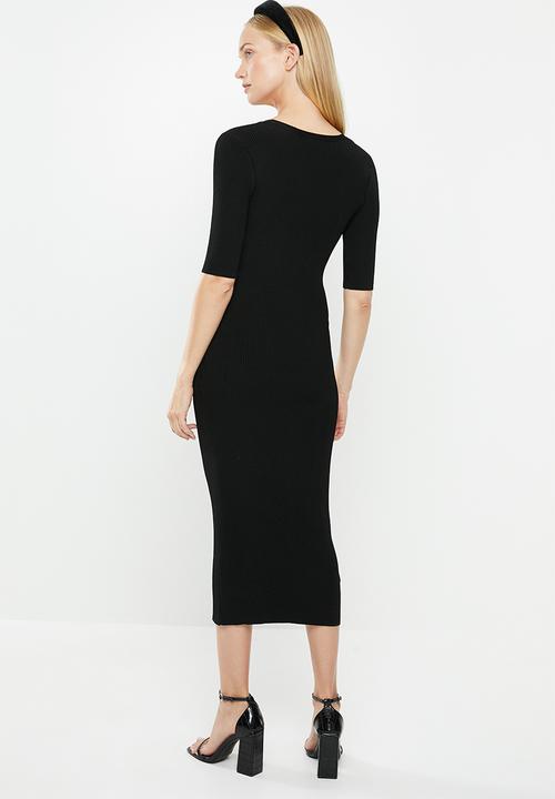 MANGO - Dress elliot - black