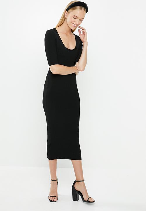 MANGO - Dress elliot - black
