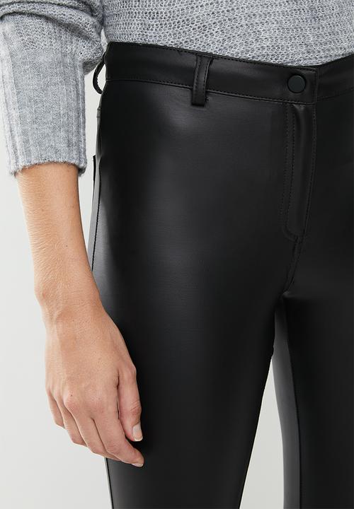 MANGO - Biker leggings - black