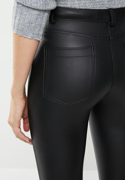 MANGO - Biker leggings - black