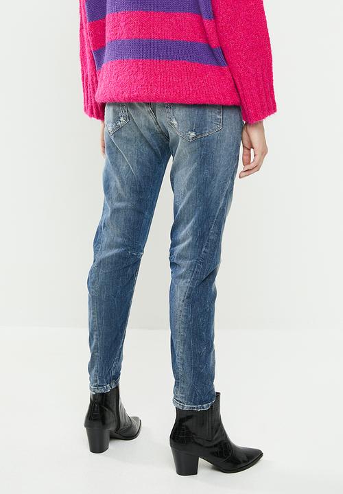 Diesel  - Fayza-t sweat jeans - blue