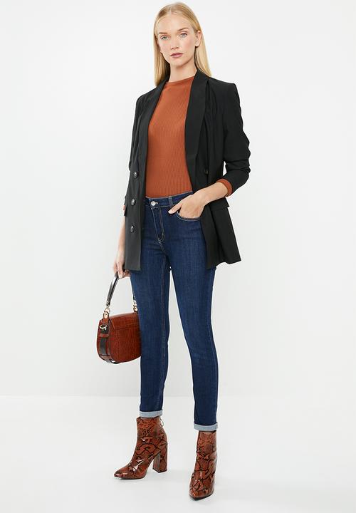 MANGO - Sculpt skinny jeans - blue