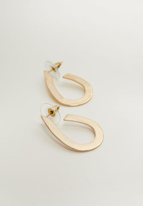 MANGO - Zulai earrings - gold