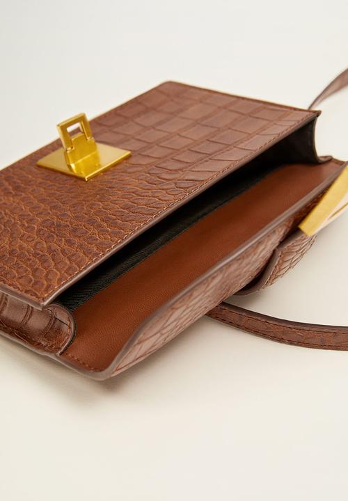 MANGO - Moma bag - brown