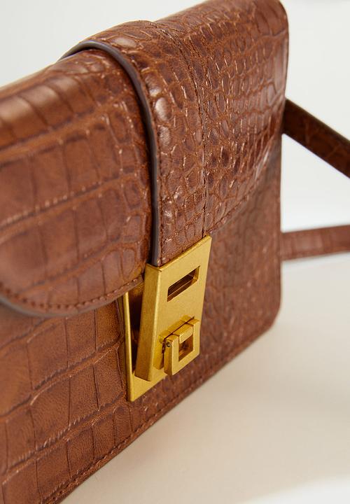 MANGO - Moma bag - brown