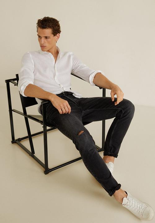 MANGO - Tim jeans - black