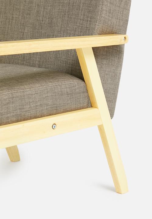 H&S - Scandi armchair - grey