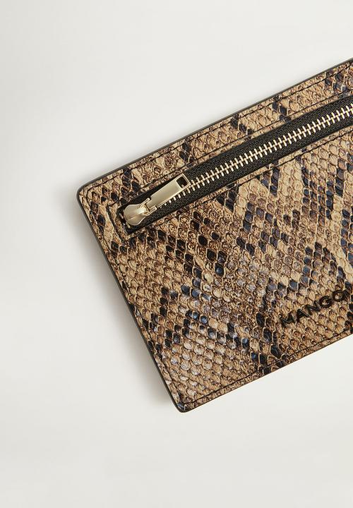 MANGO - Javier card holder - khaki