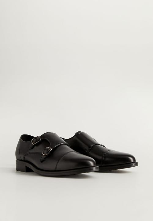 MANGO - Monk strap shoe - black