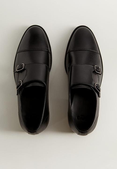 MANGO - Monk strap shoe - black