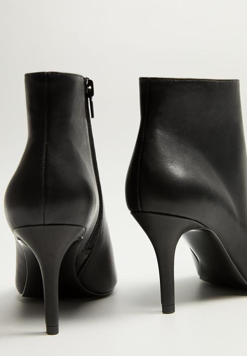 MANGO - Night ankle boot - black