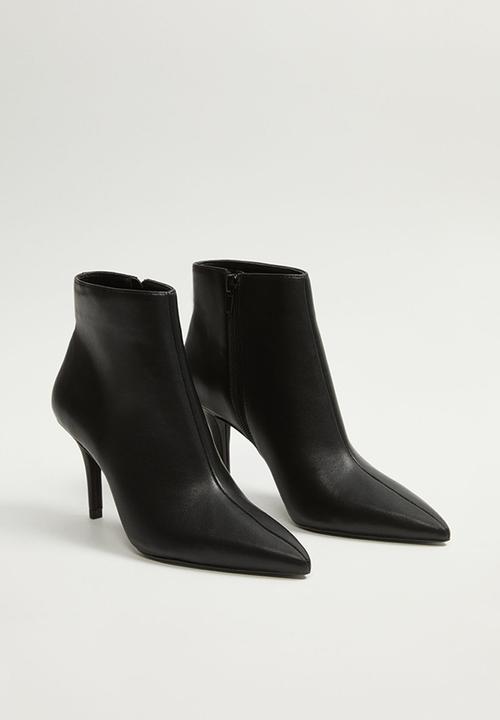 MANGO - Night ankle boot - black