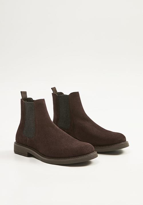 MANGO - Chelsea boots - brown