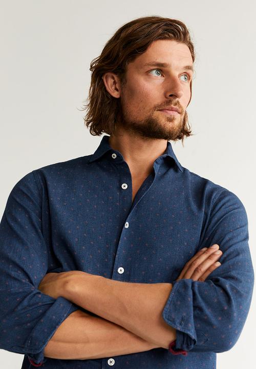MANGO - Jojobas casual shirt - blue