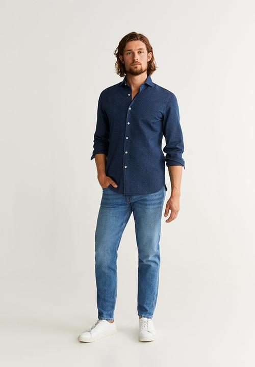 MANGO - Jojobas casual shirt - blue