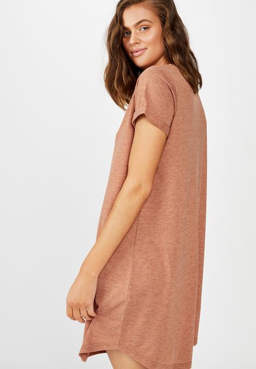 Cotton On - Tina T-shirt dress - glazer ginger marle