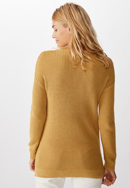 Cotton On - Archy pullover - prarie sand