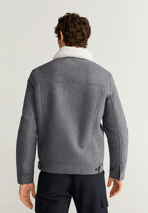 MANGO - Dopana jacket - grey