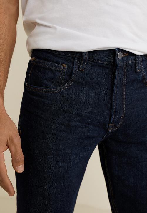 MANGO - Bob regular jeans - blue