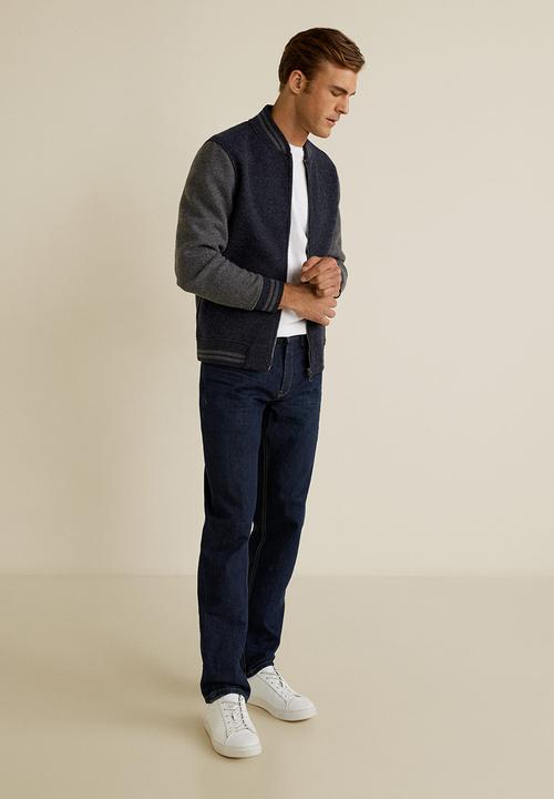 MANGO - Bob regular jeans - blue