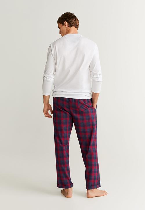 MANGO - Pibold pyjama set - red & white