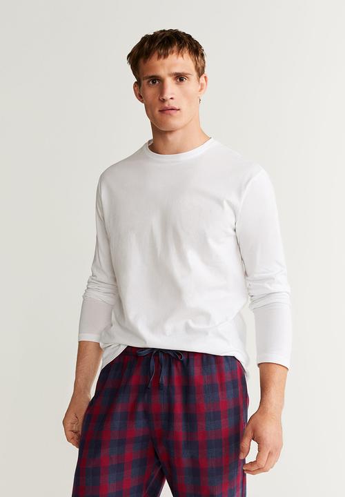 MANGO - Pibold pyjama set - red & white