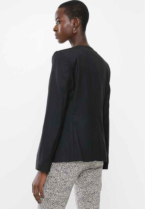 MANGO - Boreal long sleeve blazer - black