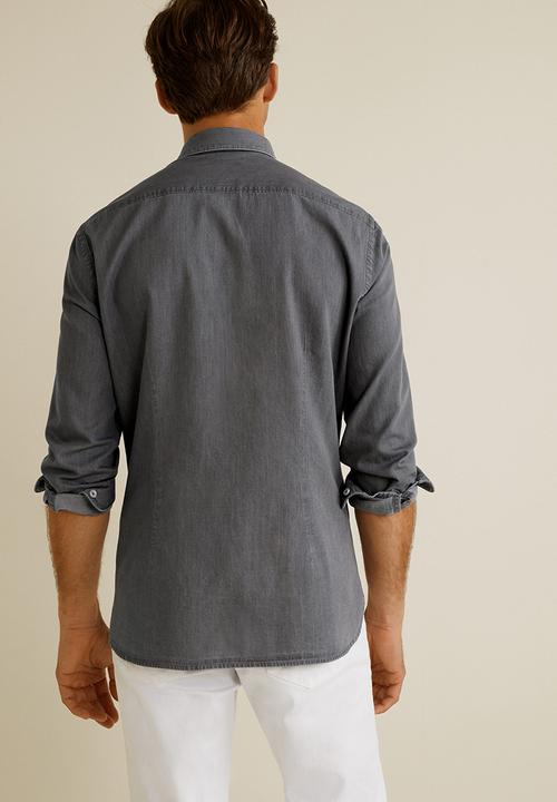 MANGO - Chambre shirt - grey