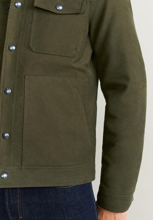 MANGO - Nela jacket - green