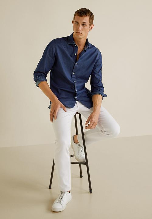 MANGO - Chambre shirts - navy