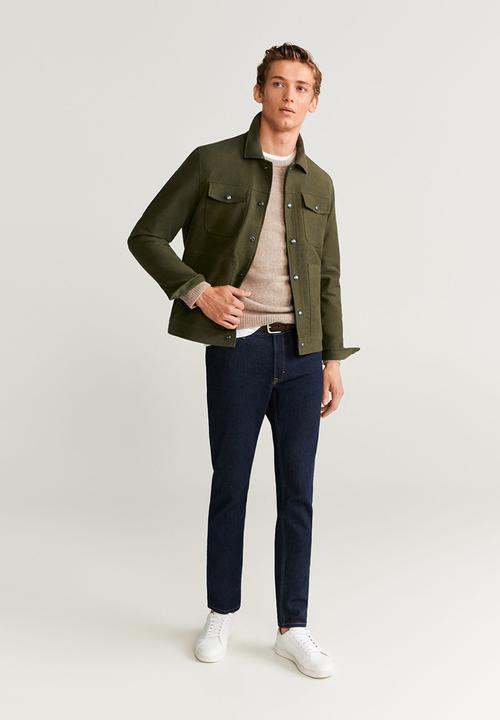 MANGO - Nela jacket - green