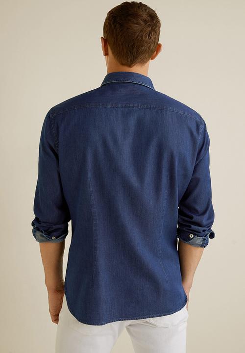 MANGO - Chambre shirts - navy