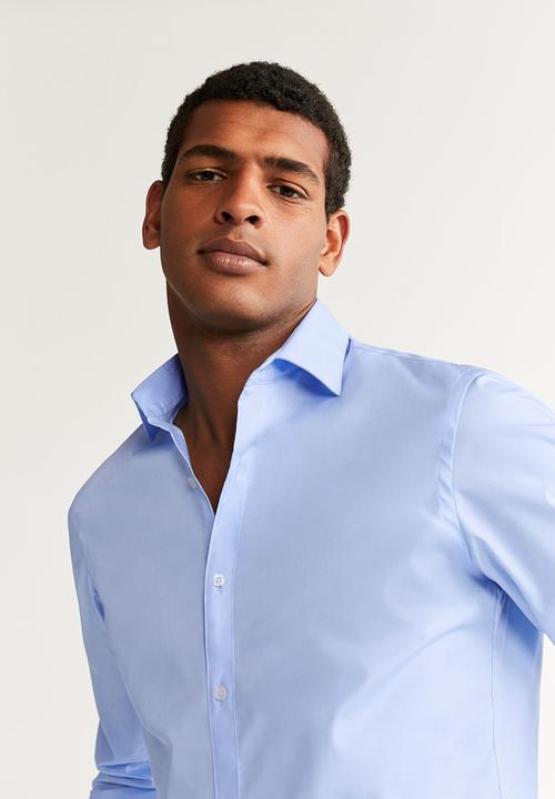 MANGO - Play shirts - blue