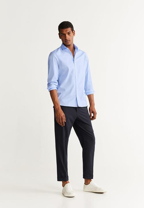 MANGO - Play shirts - blue