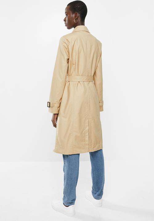 MANGO - Polana trench coat - beige