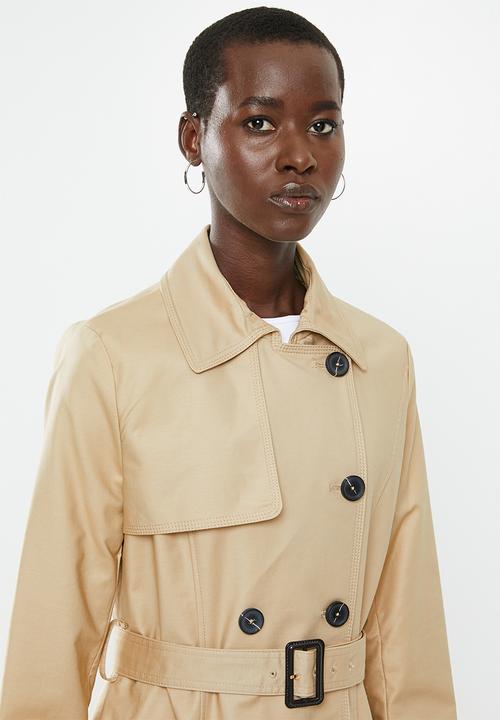 MANGO - Polana trench coat - beige