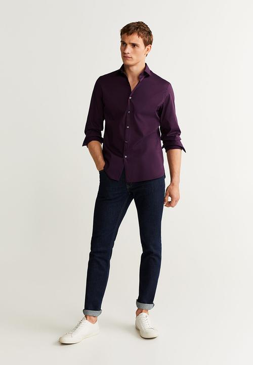 MANGO - Play shirts - purple