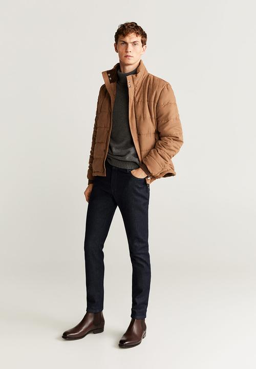MANGO - Rego bomber - brown